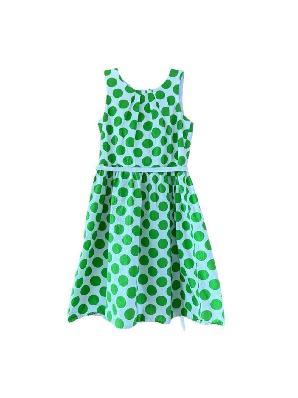 Speechless Green Polka Dot Dress